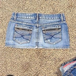 Rue 21 Jean Mini Skirt